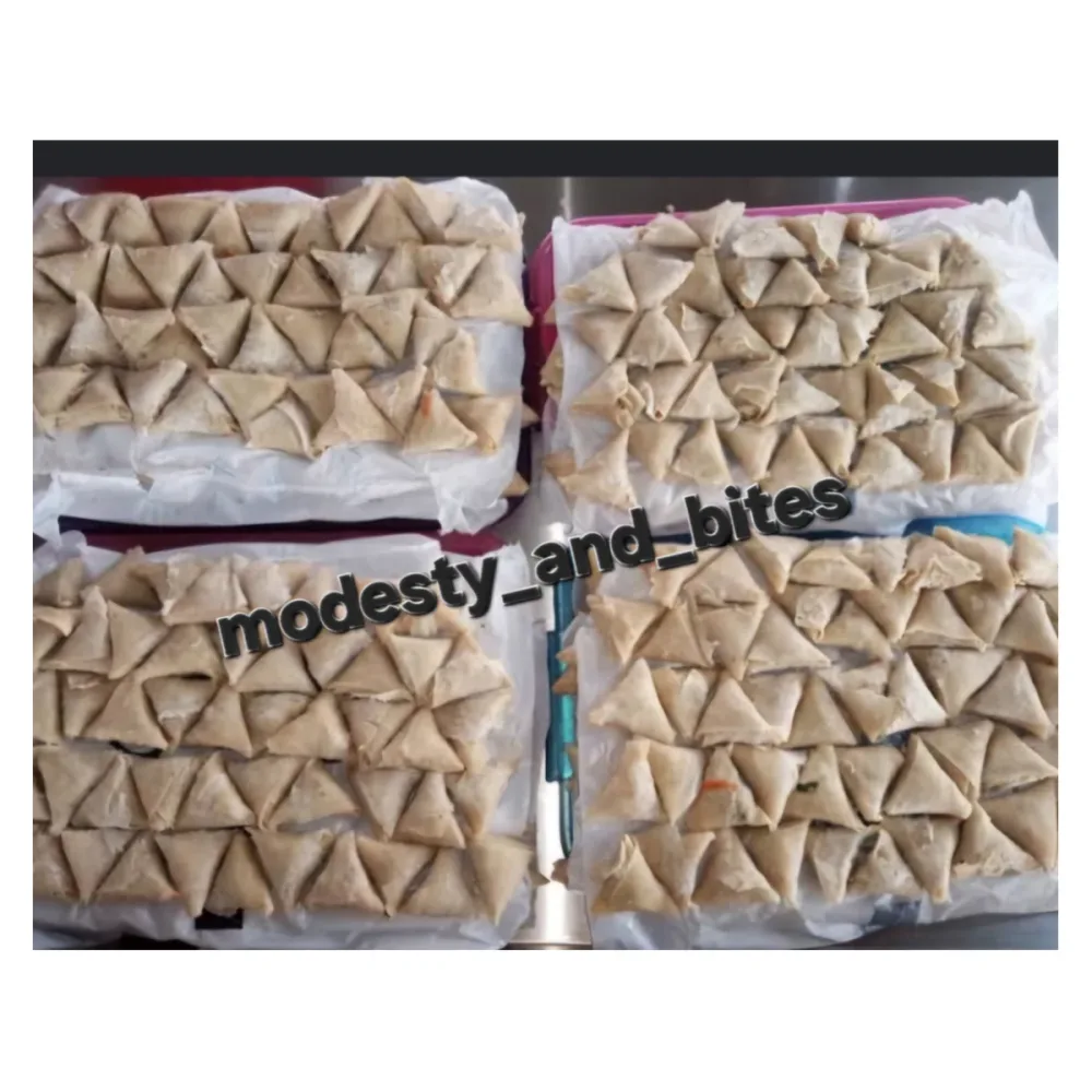 Back view of Samosa