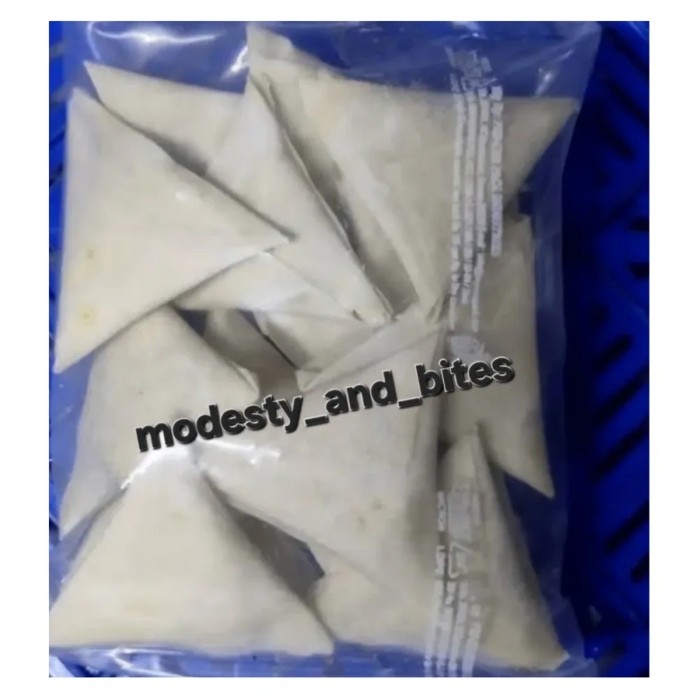 Side view of Samosa