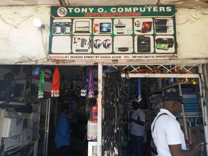 Tony O. Computers Enterprises — Shop Image
